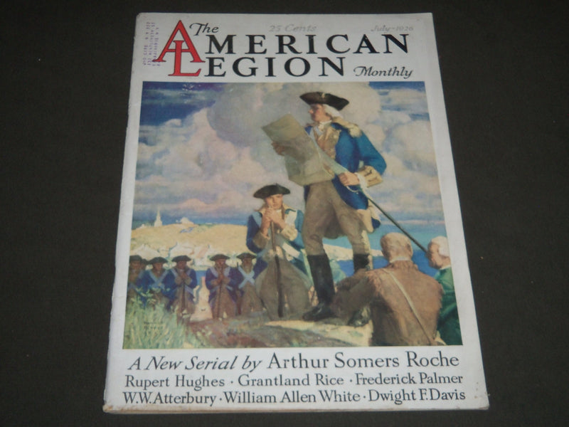 1926 JULY THE AMERICAN LEGION MAGAZINE - NICE COVER - ST 4873