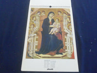 1978 THE MAESTA BY DUCCIO - OLIVETTI CALENDAR - GREAT PAINTINGS - ST 2648H