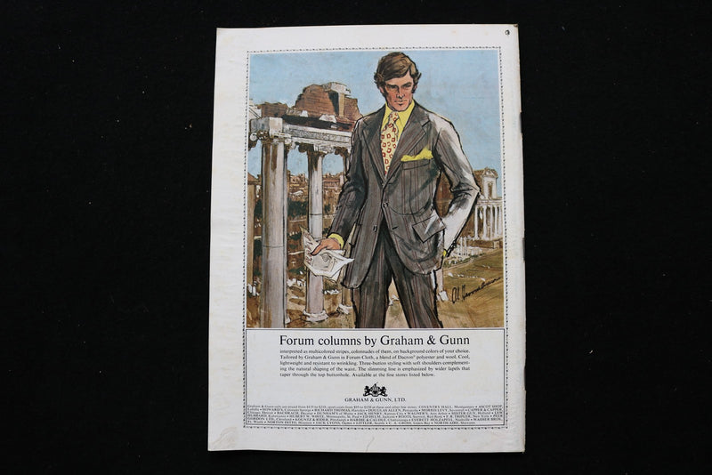 1971 APRIL 3 NEW YORKER MAGAZINE - GREAT ILLUSTRATED COVER - NY 2841