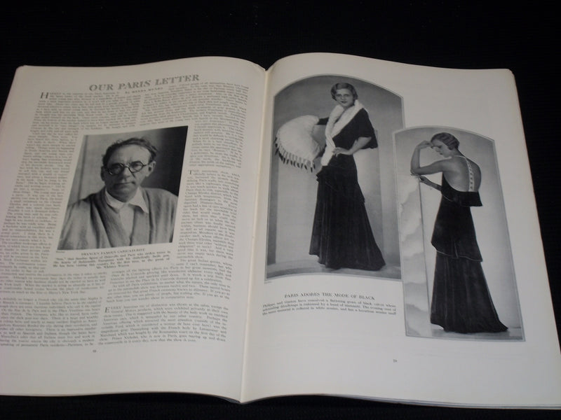1930 NOVEMBER 15 TOWN & COUNTRY MAGAZINE - PHILIP SUVAL FRONT COVER - E 2543