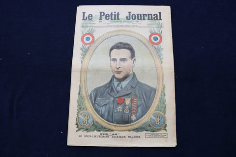 1916 AUG 20 LE PETIT JOURNAL SUPPLEMENT ILLUSTRE MAGAZINE - NAVARRE - NP 8778