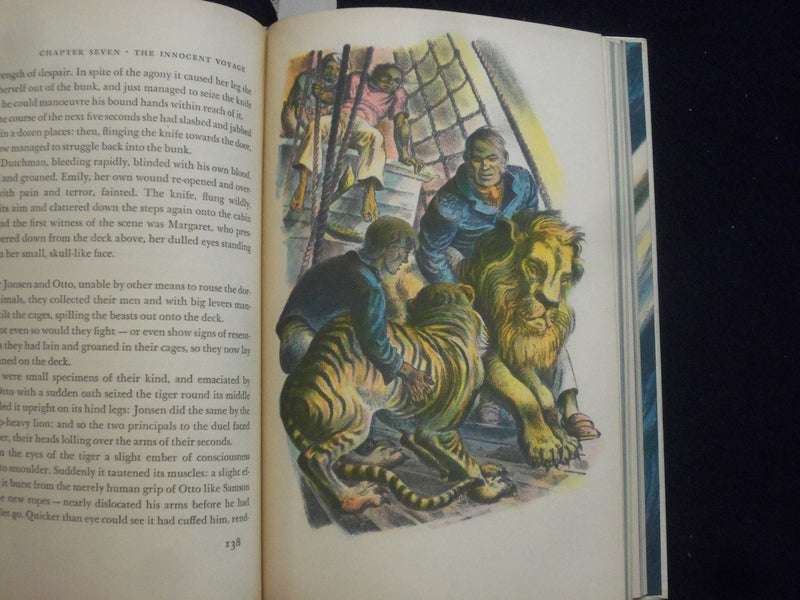1944 THE INNOCENT VOYAGE HARDCOVER BOOK - RICHARD HUGHES - LYND WARD - KD 8840