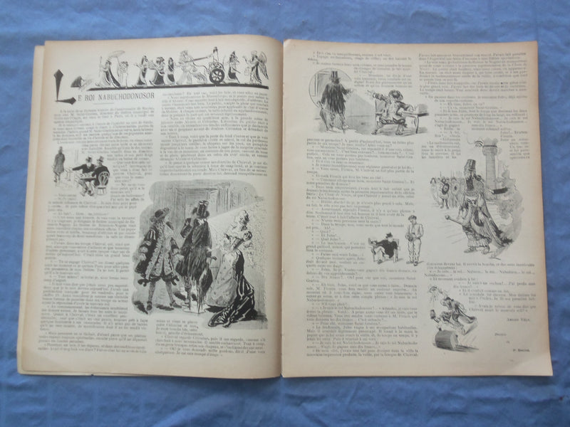 1900 FEB 10 LE SOURIRE MAGAZINE - ILLUSTRATED COMEDY - FRENCH TEXT - SP 4864E