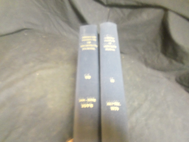 1976 AMERICAN INSTITUTE OF ARCHITECTS 2 BOUND VOLUMES - NICE PHOTOS - R 868