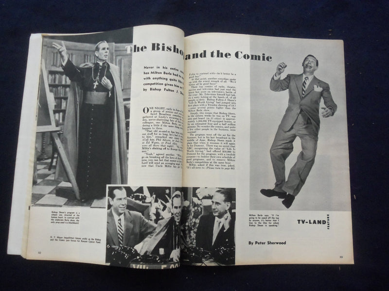 1952 OCTOBER SCREELAND PLUS TV-LAND MAGAZINE - AVA GARDNER COVER - SP 4780X