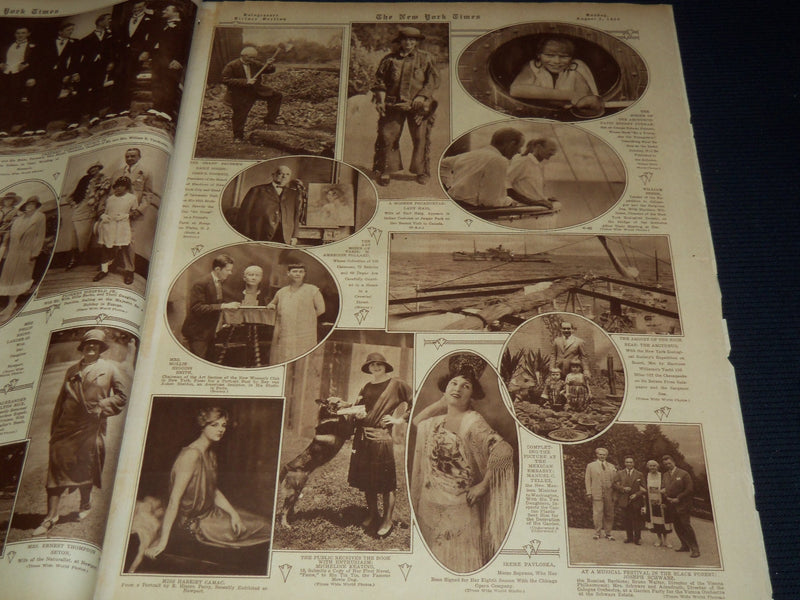 1925 AUGUST 2 NEW YORK TIMES PICTURE SECTION - BRYANS'S LAST PHOTO - NT 9484