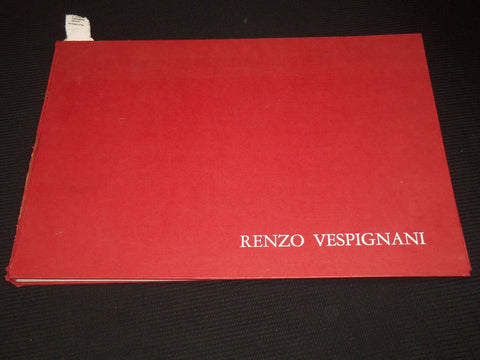 1969 RENZO VESPIGNANI RAPPORTO SULL'AUTORE BOOK SIGNED #518 - R 731V