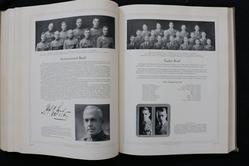 1927 THE BADGER UNIVERSITY OF WISCONSIN YEARBOOK - MADISON, WISCONSIN - YB 3506