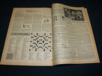 1945 FEBRUARY 11 STARS AND STRIPES SUNDAY MEDITERRANEAN COMICS - ITALY - NP 5239