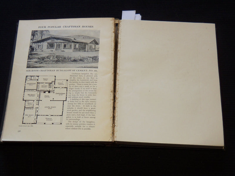 1916 APRIL-SEPTEMBER THE CRAFTSMAN MAGAZINE BOUND VOLUME - KD 7892