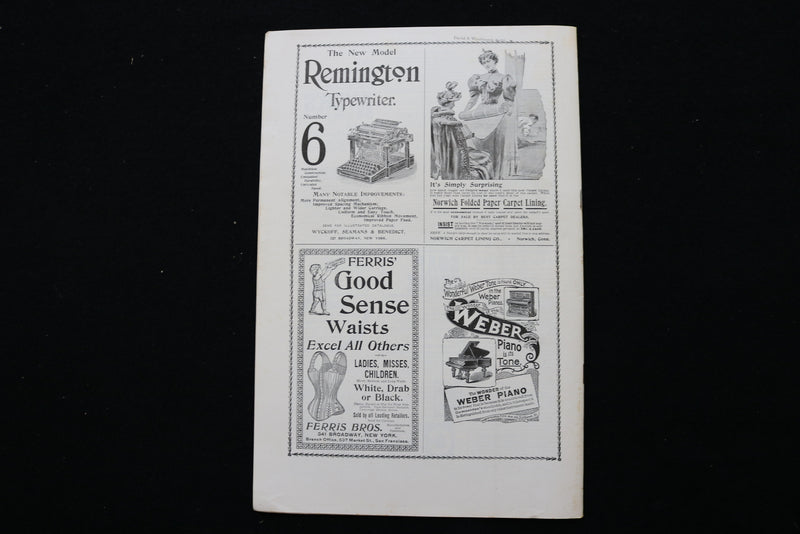 1895 MARCH 28 THE CONGREGATIONALIST MAGAZINE - SAMUEL FRANCIS SMITH - K 2332