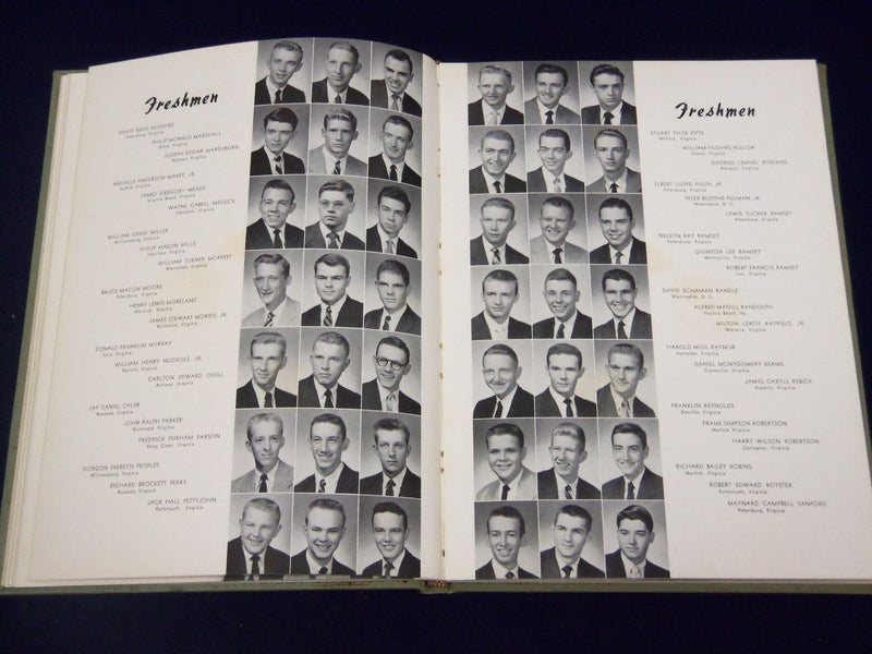 1955 THE YELLOW JACKET RANDOLPH-MACON COLLEGE YEARBOOK - ASHLAND VA - YB 747