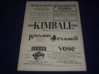 1905 SEPTEMBER 13 MUSICAL COURIER MAGAZINE - BIRDICE BLYE COVER - ADS - J 1261