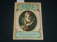 1927 BEHOLD THIS DREAMER - CORT THEATRE PROGRAM - NEW YORK - J 5674