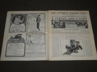 1902 SEPTEMBER 6 THE SATURDAY EVENING POST MAGAZINE - ILLUSTRATED COVER- SP 1058