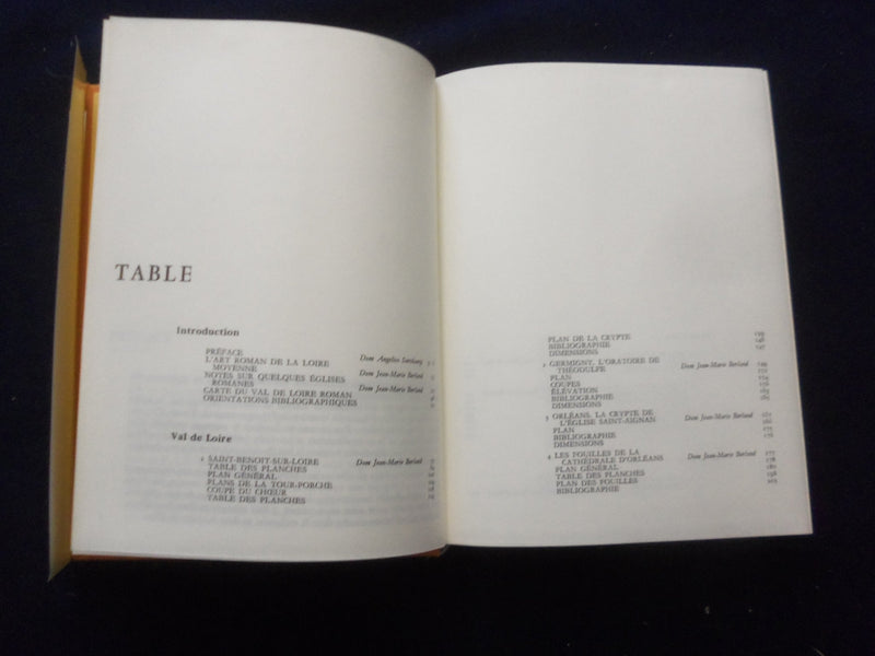 1956-58 ROUSSILLON & VAL DE LOIRE ROMAN HARDCOVER BOOKS BOXED LOT OF 2 - KD 8317
