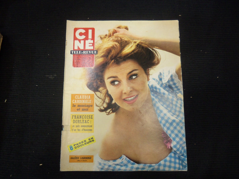 1965 JULY 15 CINE TELE-REVUE FRENCH MAGAZINE - VALERIE LAGRANGE COVER - E 24711