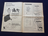1980 SEPTEMBER 10 ESPLANADE NEWSPAPER - TO BE NOTED - FANCIFUL EROTICA - NP 6836