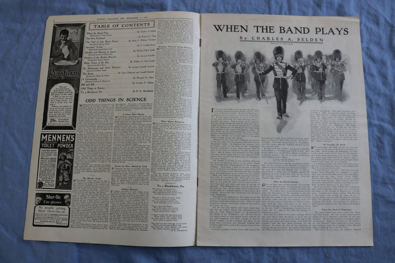 1907 SEPTEMBER 8 SUNDAY MAGAZINE SECTION OF THE ST. LOUIS REPUBLIC - SP 4784O