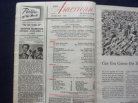 1949 FEBRUARY THE AMERICAN MAGAZINE - TIGHT WHITE COLLAR NOVEL - SP 4781P