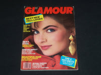 1986 SEPTEMBER GLAMOUR MAGAZINE - PAULINA PORIZKOVA COVER - SP 4411