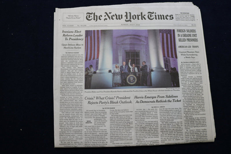 2024 JULY 7 NEW YORK TIMES - FOREIGN SOLDIERS IN A UKRAINE UNIT KILLER PRISONERS