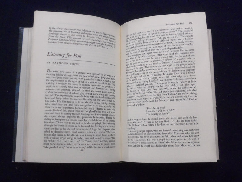 1959 CAPTAIN COUSTEAU'S UNDERWATER TREASURY HARDCOVER BOOK - KD 8289