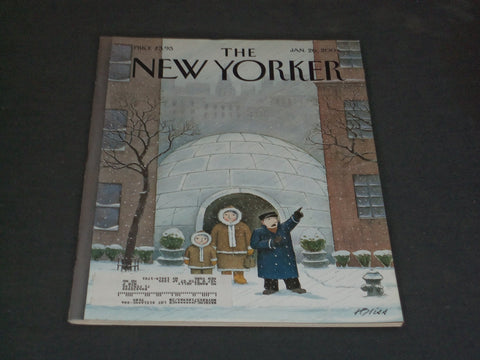 2004 JANUARY 26 THE NEW YORKER MAGAZINE - ILLUSTRATED COVER - NY 1996