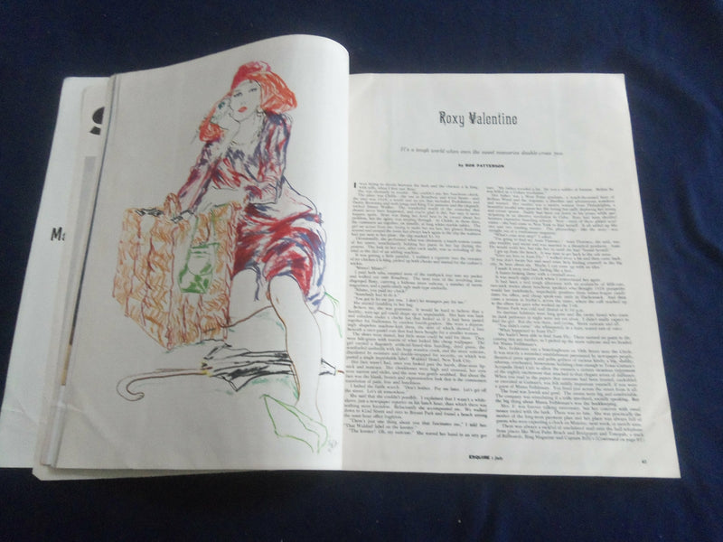 1956 JULY ESQUIRE MAGAZINE - ARLENE DAHL: ESQUIRE'S FAIR LADY - SP 1222G