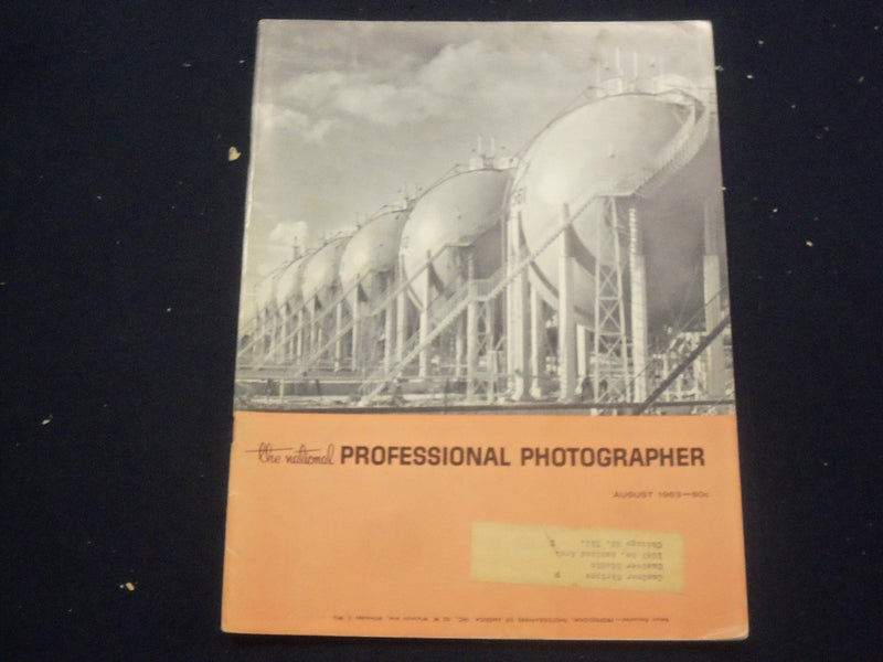 1963 AUGUST NATIONAL PROFESSIONAL PHOTOGRAPHER - PHOTOS & ARTICLES - ST 6632