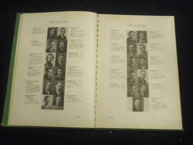 1938 THE PANTHER DELTA HIGH SCHOOL YEARBOOK - DELTA, OHIO - YB 2748