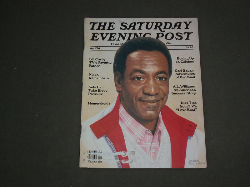 1986 APRIL THE SATURDAY EVENING POST MAGAZINE - BILL COSBY COVER - B 4324