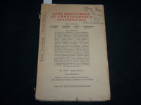 1950 ACTA OBSTETRICIA ET GYNECOLOGICA SCANDINAVICA SOFTCOVER BOOK - J 6796