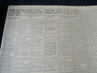 1935 JANUARY 5 PHILADELPHIA RECORD NEWSPAPER - HE'S THE MAN LINDY - NT 7252