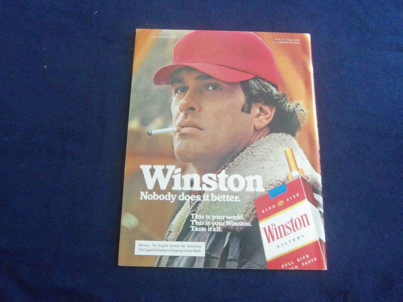 1981 JANUARY NHL GOAL MAGAZINE - KEN LINSEMAN COVER - F 253N