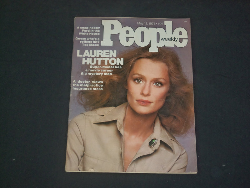 1975 MAY 12 PEOPLE MAGAZINE - LAUREN HUTTON - B 4767