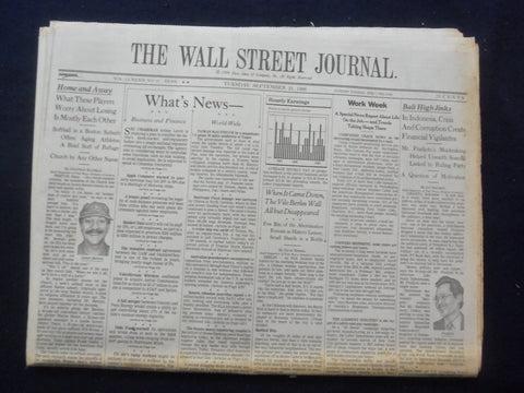 1999 SEP 21 THE WALL STREET JOURNAL - PRADJOTO, INDONESIA CORRUPTION - WJ 325