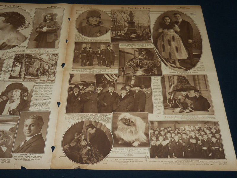 1921 JANUARY 23 NEW YORK TIMES PICTURE SECTION - KING CONSTANTINE - NT 8924