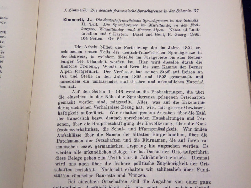 1896-1900 ZEITSCHRIFT FUR FRANZOSISCHE SPRACHE UND LITTERATUR LOT OF 18 - O 133
