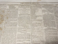 1852 OCTOBER 23 THE WEEKLY HERALD NEWSPAPER - BLACK WARRIOR - CRESCENT- NP 3878W