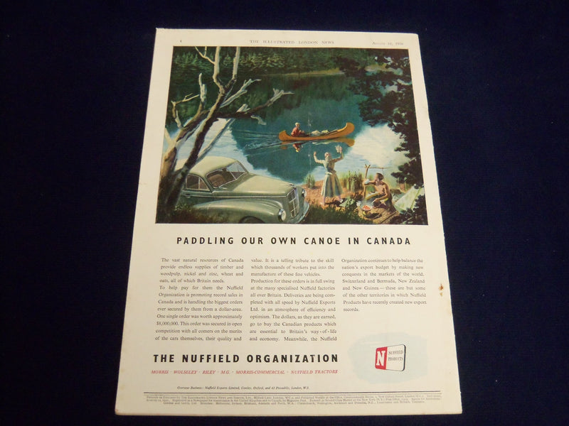 1950 AUGUST 12 ILLUSTRATED LONDON NEWS MAGAZINE - PRINCE BAUDOUIN - E 8144