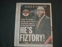 2019 DEC 7 NY DAILY NEWS NEWSPAPER - HARVEY WEINSTEIN DISABLES ANKLE MONITOR