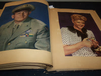 HOLLYWOOD MOVIE STARS SCRAPBOOK - PECK - AUTRY - GREAT PHOTOS - 28A