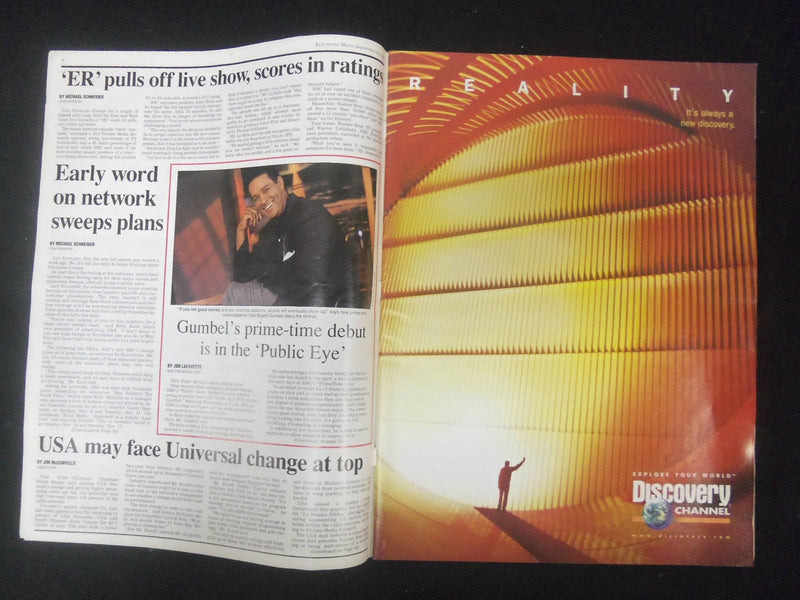 1997 SEPTEMBER 29 ELECTRONIC MEDIA MAGAZINE - MICHAEL BLOOMBERG - ST 4567