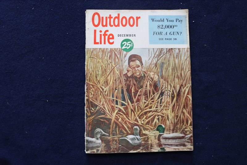 1950 DECEMBER OUTDOOR LIFE MAGAZINE - FISHING, HUNTING, CAMPING - E 9107