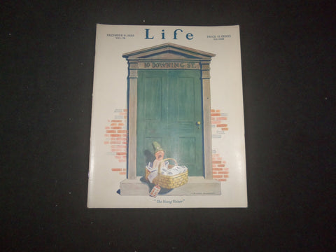 1920 DECEMBER 9 LIFE MAGAZINE - 