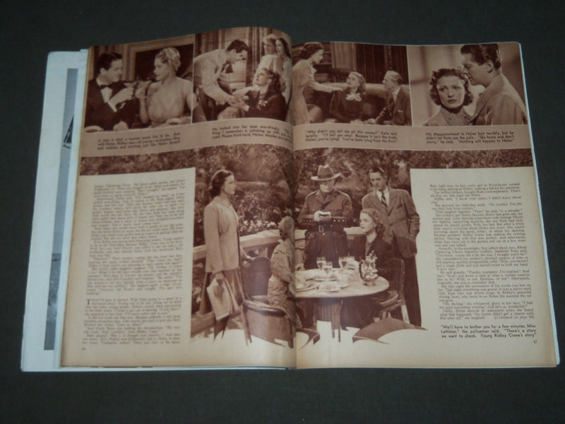 1940 JUNE MOVIE STORY MAGAZINE - BING CROSBY COVER - NICE PHOTOS - M 65