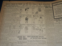 1910 JUNE 29 THE BOSTON HERALD - COLONEL ROOSEVELT HERE - TAFT ON WAY - BH 340