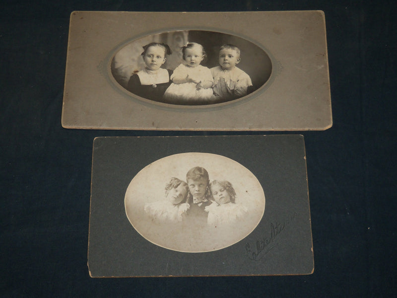 1900'S FAMILY PHOTOS LOT OF 17 - EARLY 20TH CENTURY - ASSORTED SIZES - J 5849