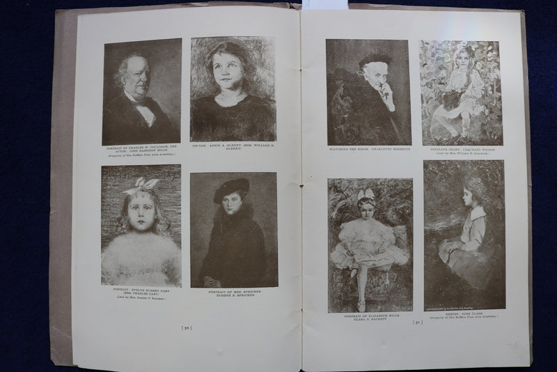 1914 APRIL ACADEMY NOTES QUARTERLY BUFFALO FINE ARTS SOFTCOVER BOOK - K 856